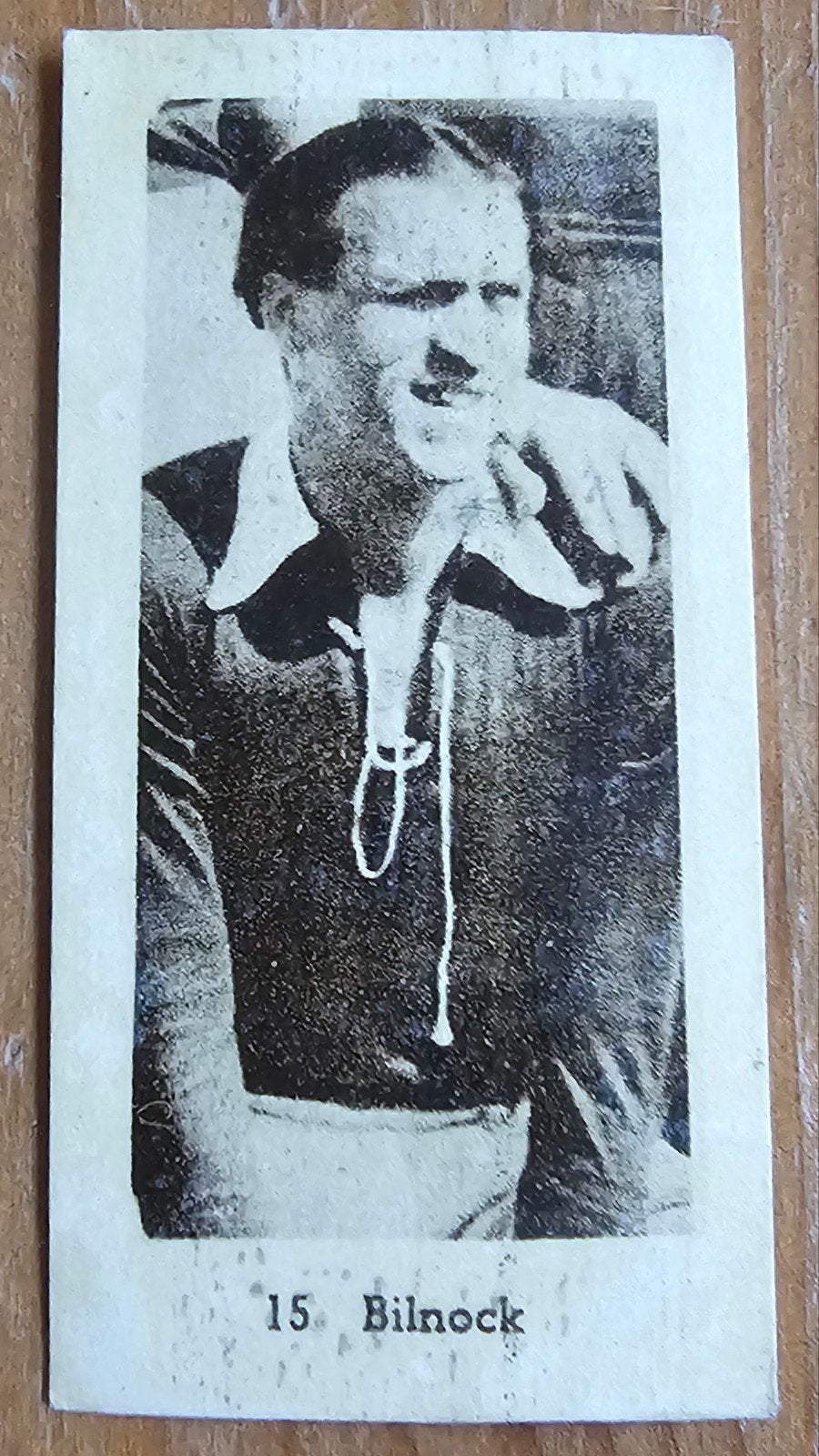 1945 #15 Bilnock (pre panini) Standard Luik Chromo Voetbal, Ophalen of Verzenden, Zo goed als nieuw, Plaatje