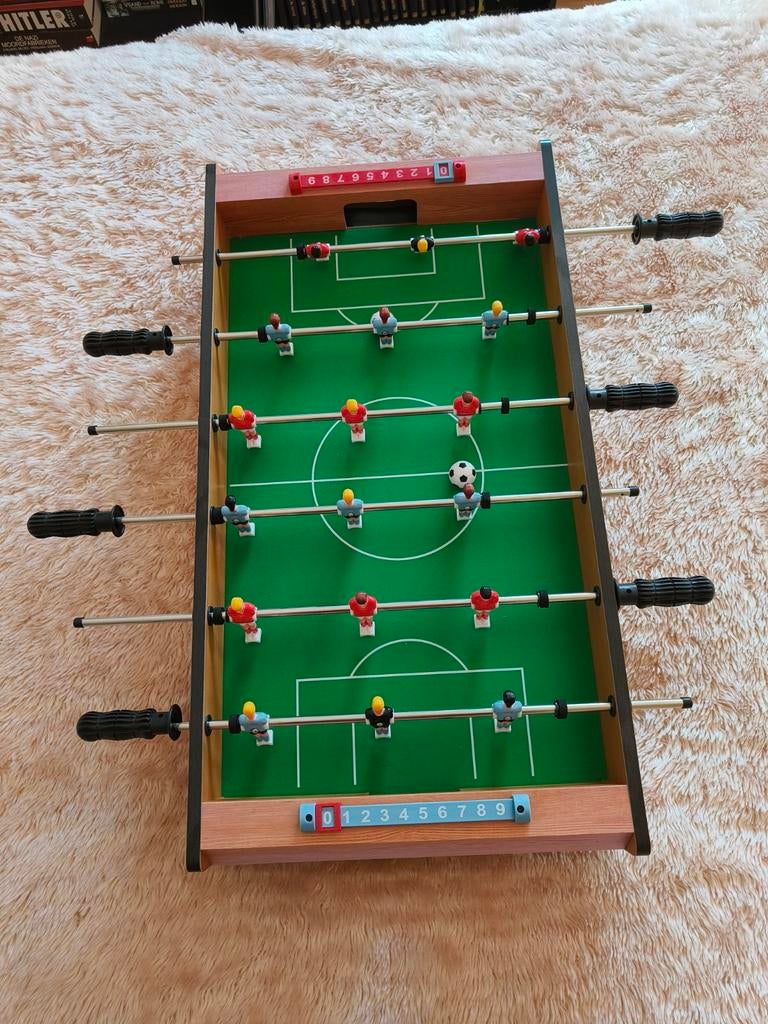 Tafelvoetbal, Ophalen, Zo goed als nieuw