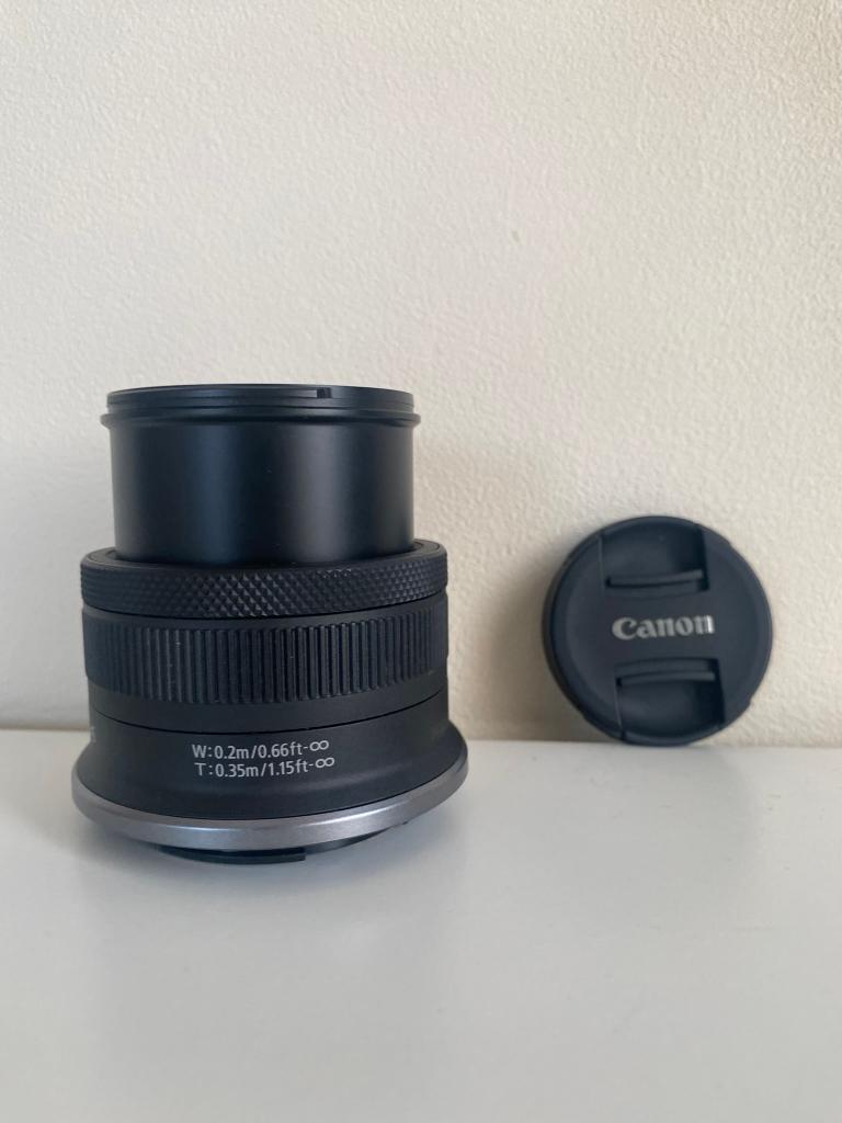 Canon lens RF-S 18-45mm F/4.5-6.3 IS STM, Audio, Tv en Foto, Foto | Lenzen en Objectieven, Zo goed als nieuw, Standaardlens, Zoom