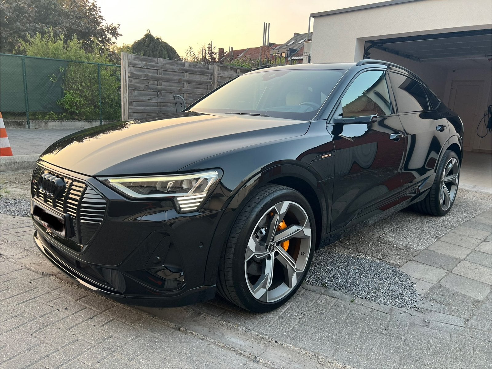 Audi e tron 55 sportback Quattro FULL OPTION, Auto's, Automaat, Leder, Elektrisch, 5 zetels