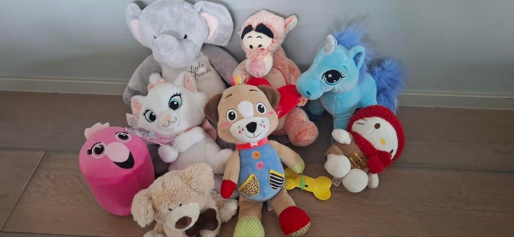 8 knuffels voor 15€, Ophalen of Verzenden
