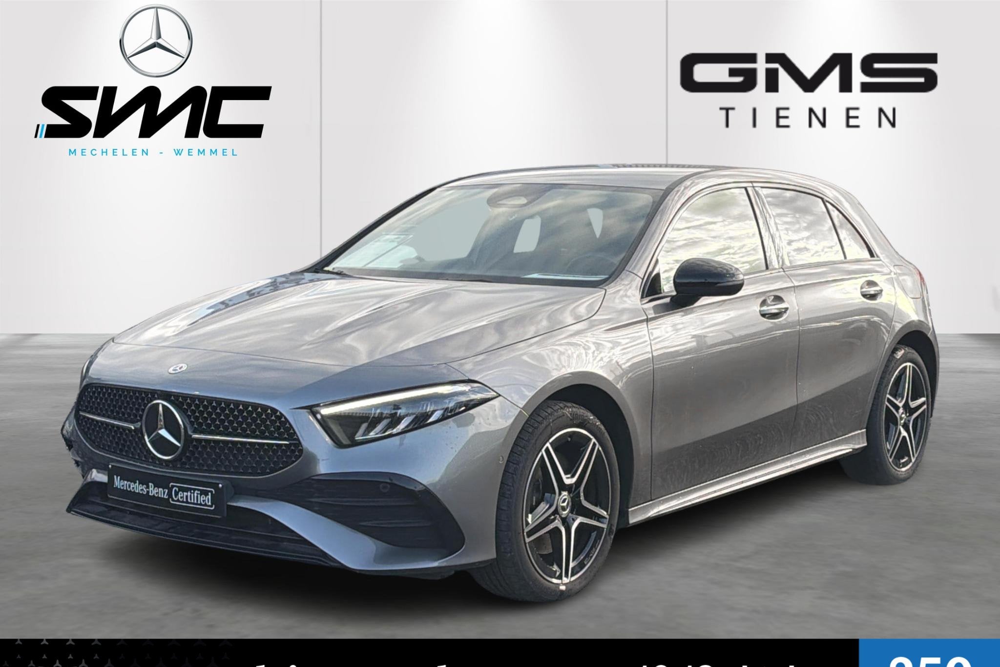 Mercedes-Benz A-klasse A 250 e AMG Line, Auto's, Stof, Zwart, 16 kWh, Bedrijf