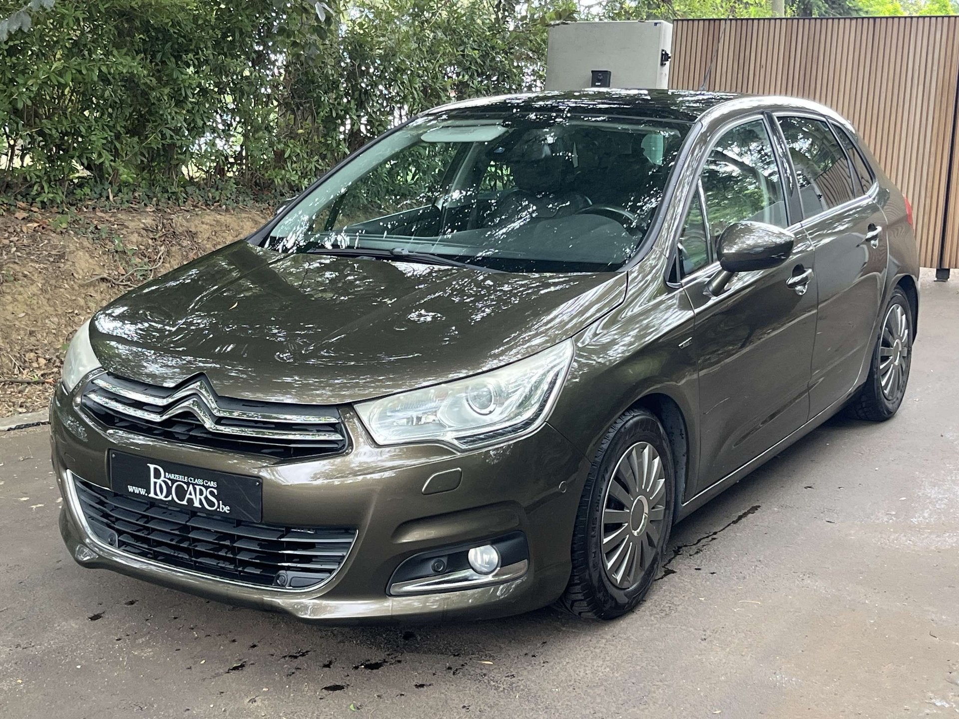 Citroen C4 1.6HDI Xenon-Navi-Pano-Verw.Leer-BT-Pdc-15", Autos, Citroën, Euro 5, Entreprise, Noir, Automatique