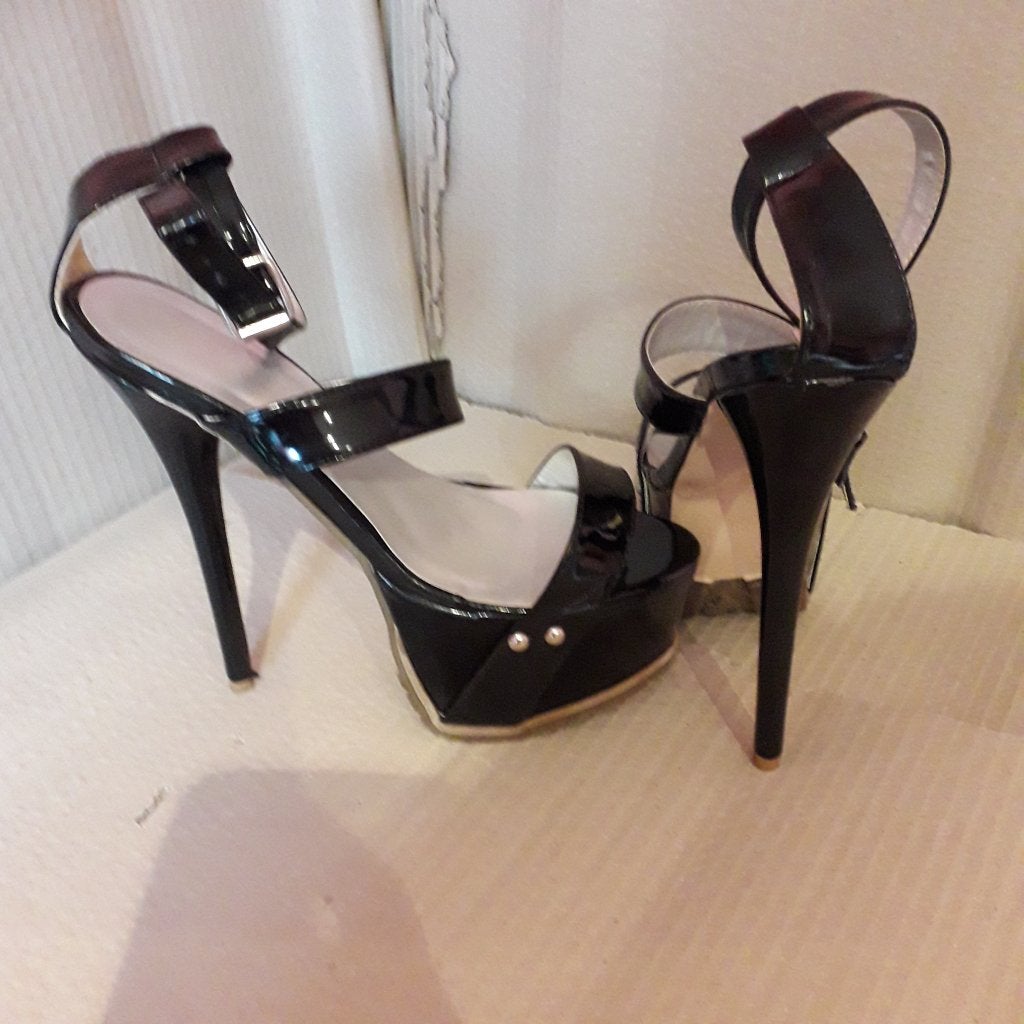 sexy pumps 39, Kleding | Dames, Schoenen, Pumps, Verzenden, Zwart, Zo goed als nieuw