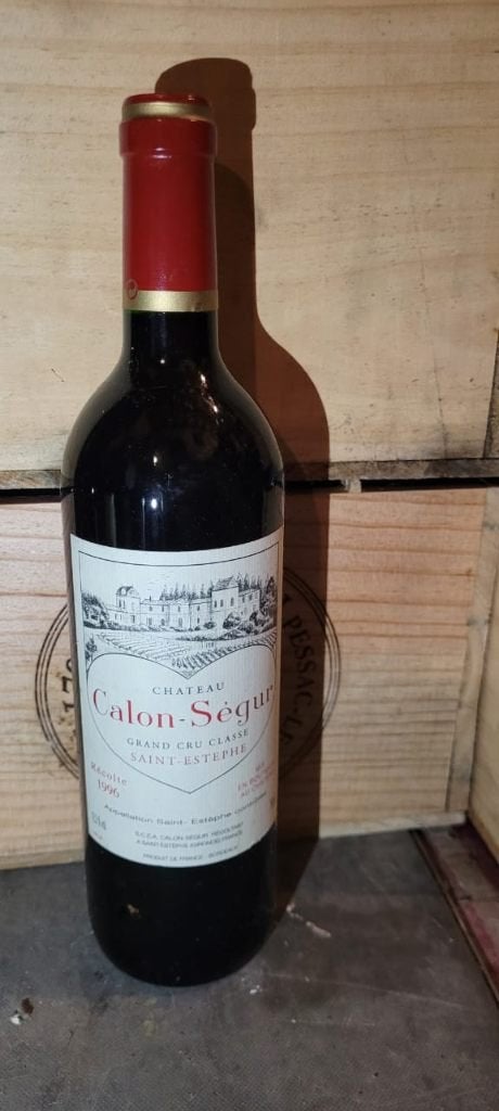 Chateau Calon-Ségur 1996, Collections, Vins, Neuf, Pleine, Enlèvement, Vin rouge