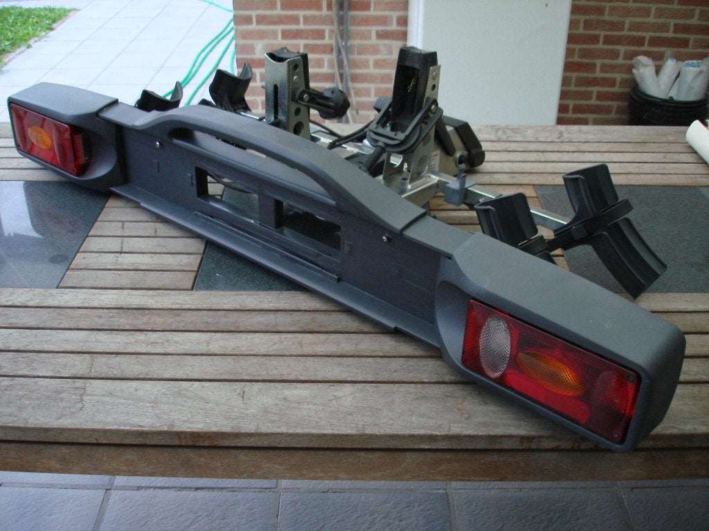Twinny Load fietsdrager Ergo CK voor 2 fietsen tot max 59 kg, Ophalen, Zo goed als nieuw, Brede banden, 2 fietsen