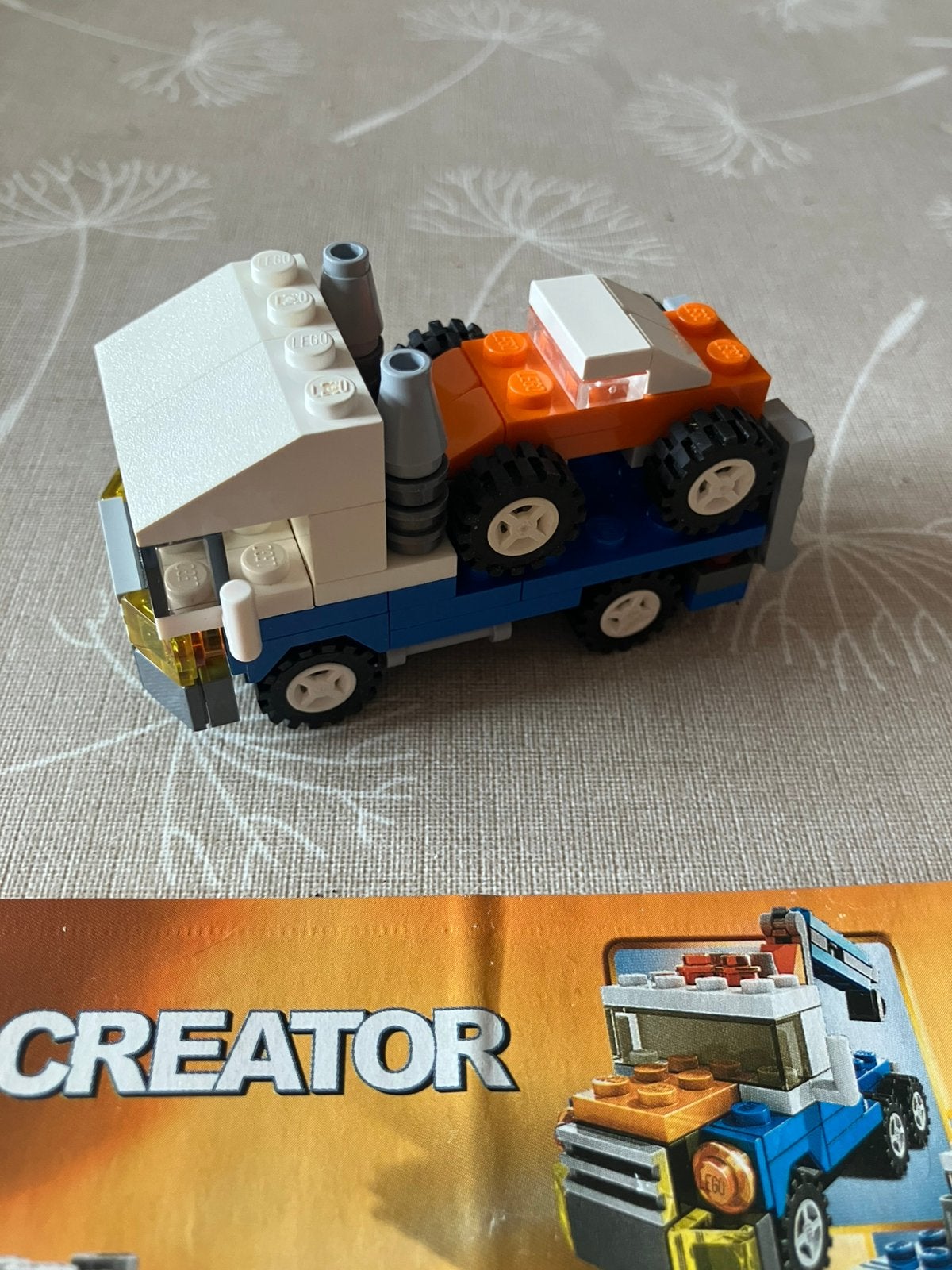 Lego 4838 creator 3 in 1 mini vehicles, Kinderen en Baby's, Speelgoed | Duplo en Lego, Ophalen, Zo goed als nieuw, Lego, Creator