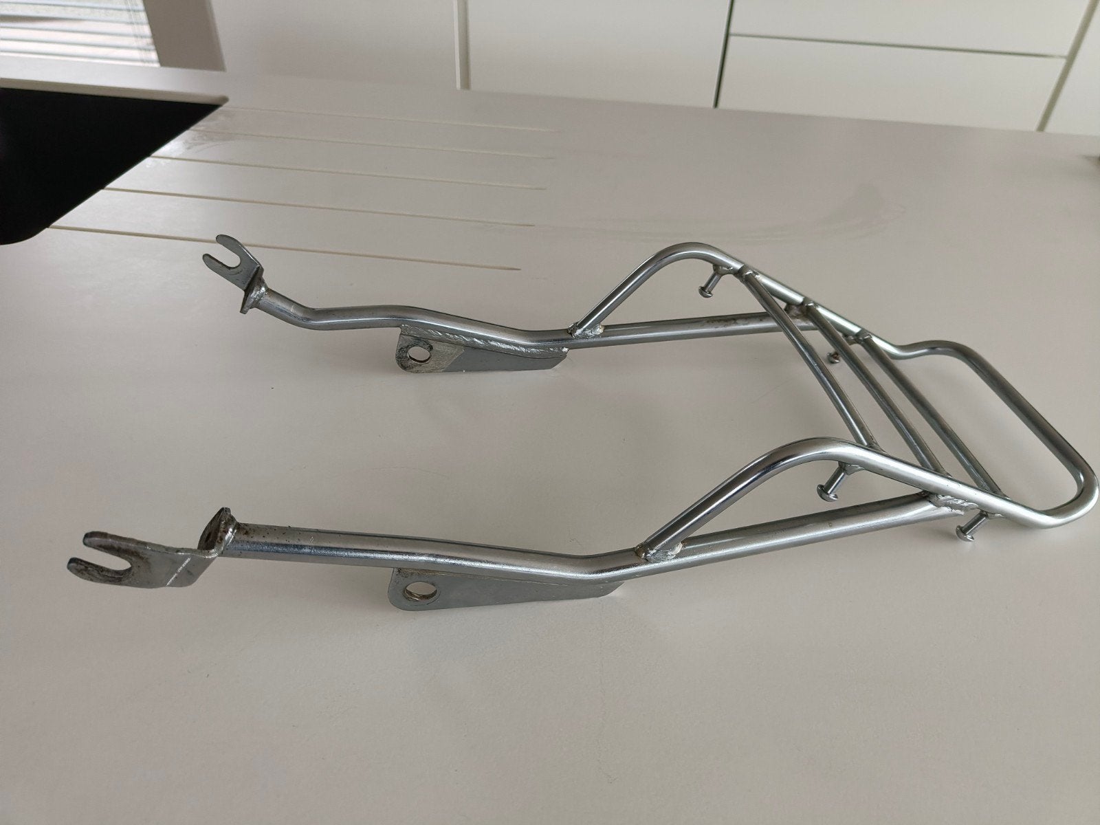 te koop,zeer mooi bagegerekje/bagagedrager voor suzuki ts50, Particulier