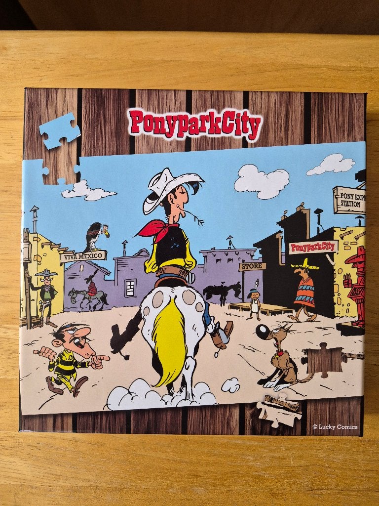 Puzzle Lucky Luke – Pony Park City, Collections, Enlèvement, Autres personnages, Neuf, Autres types
