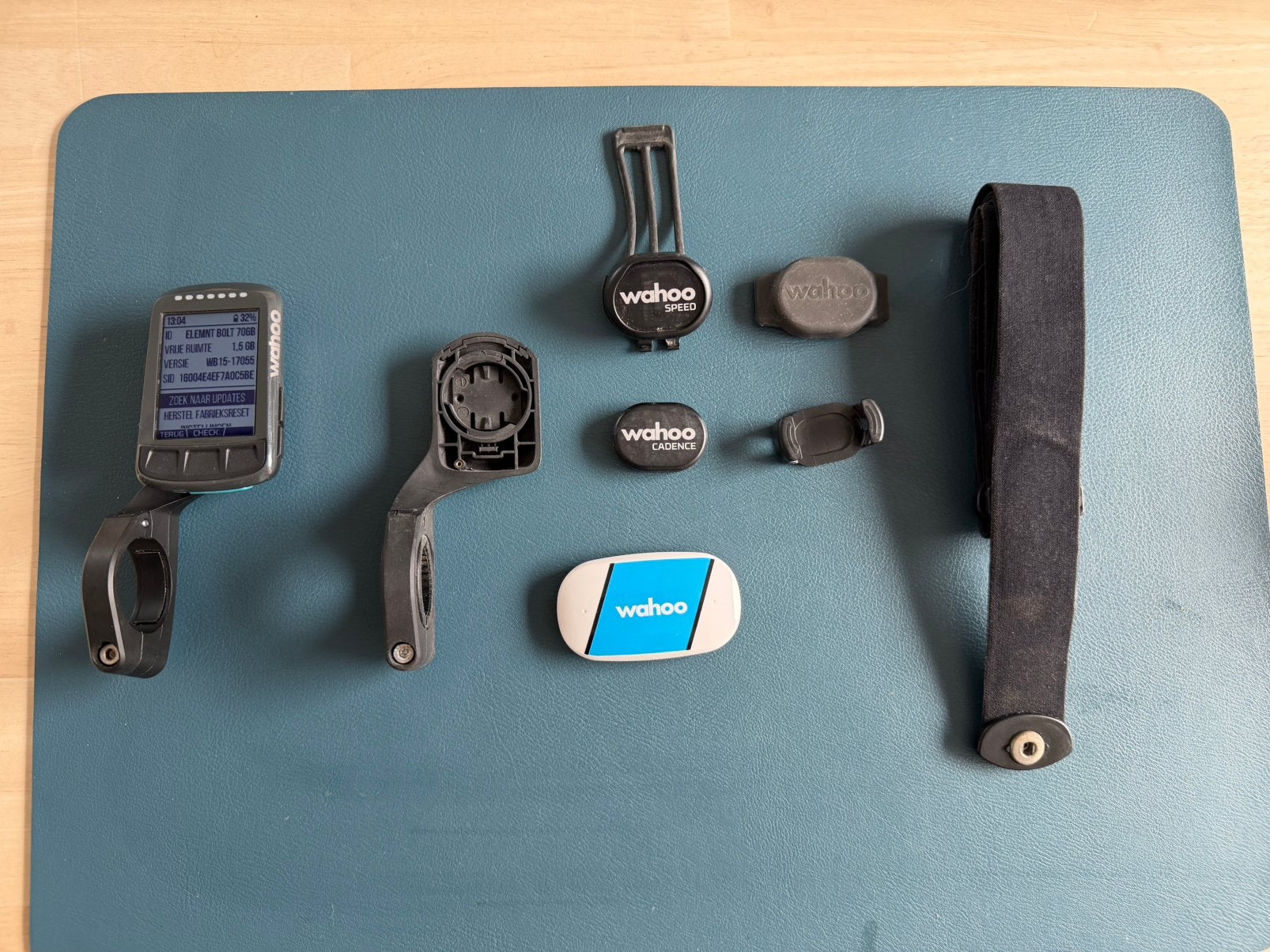 Wahoo Elemnt Bolt + accessoires, Ophalen, Zo goed als nieuw