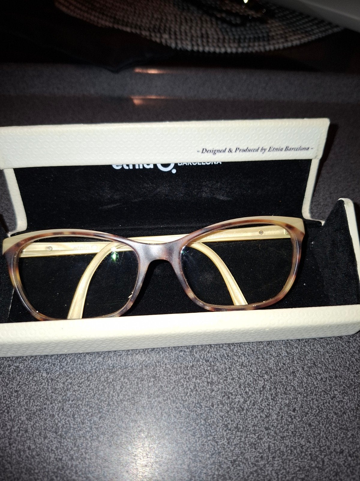 Etnia Barcelona design brilmontuur (Tortoise/Beige), Ophalen, Beige, Ray-Ban