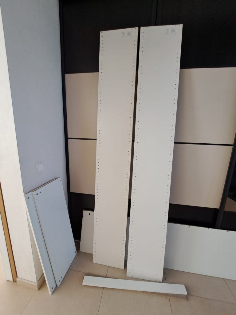 IKEA caisson pax blanc 100X35X236, Enlèvement, Utilisé