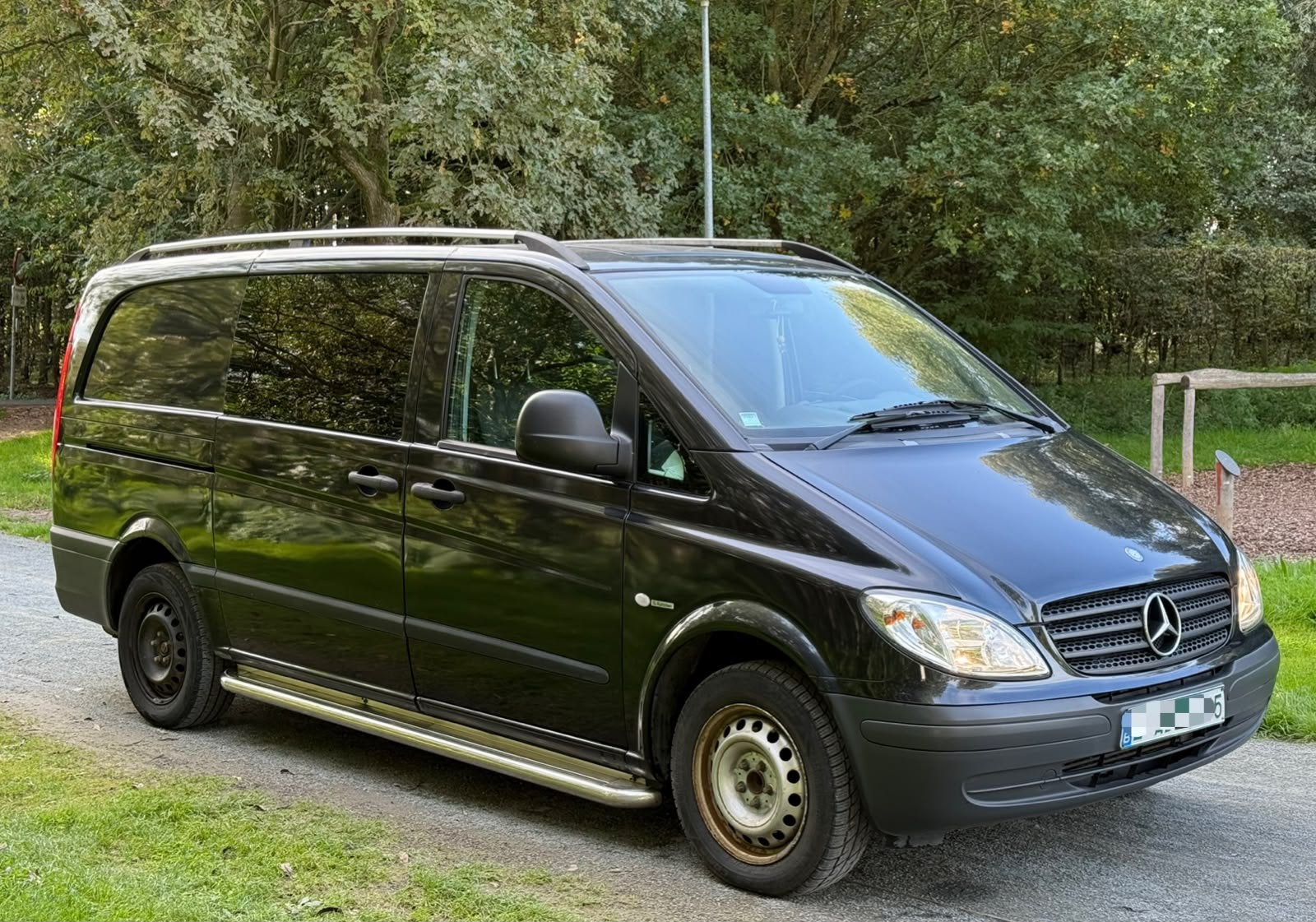 Mercedes Vito 111CDi 2005 Dubbel cabine airco, Auto's, Bedrijf, Te koop