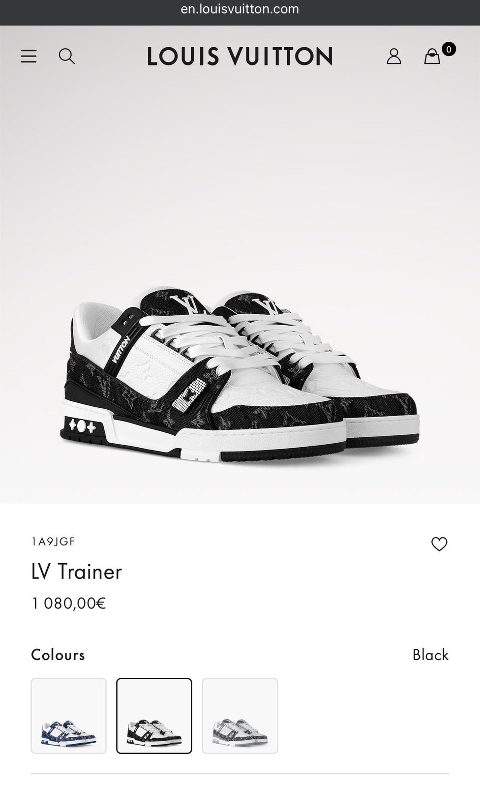 Louis Vuitton Trainer Sneakers New+Original, Wit, Nieuw, Ophalen of Verzenden, Sneakers