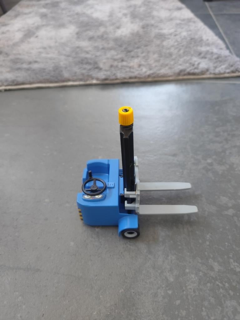 Playmobil vorklift, Ophalen