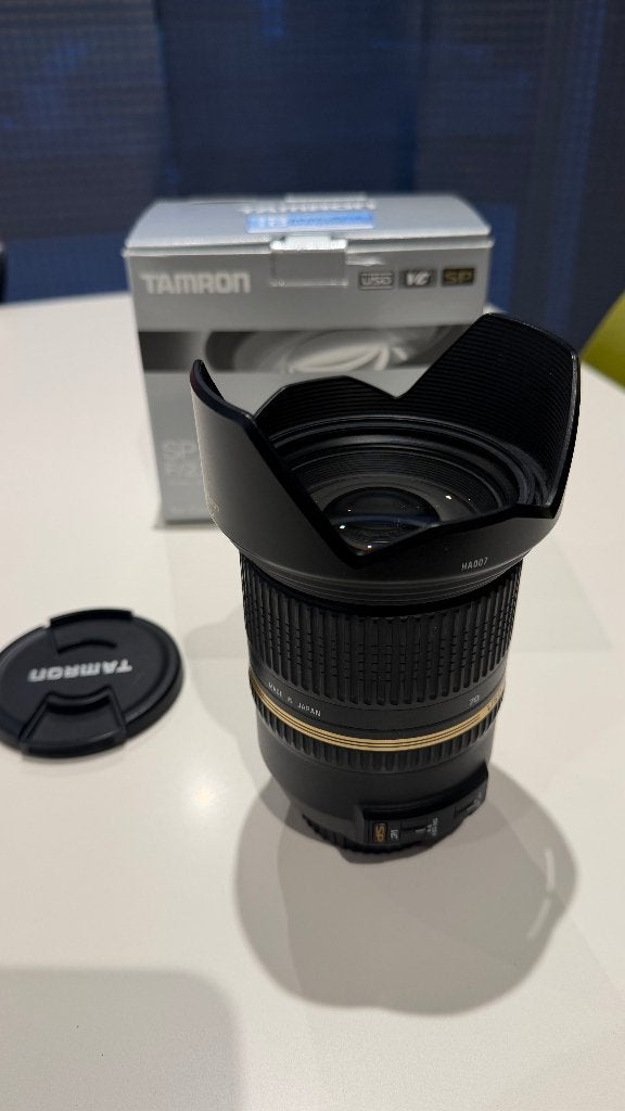 Tamron SP 24-70mm f2.8 Di VC USD (Canon), Audio, Tv en Foto, Foto | Lenzen en Objectieven, Canon, Handmatige focus, Ophalen of Verzenden