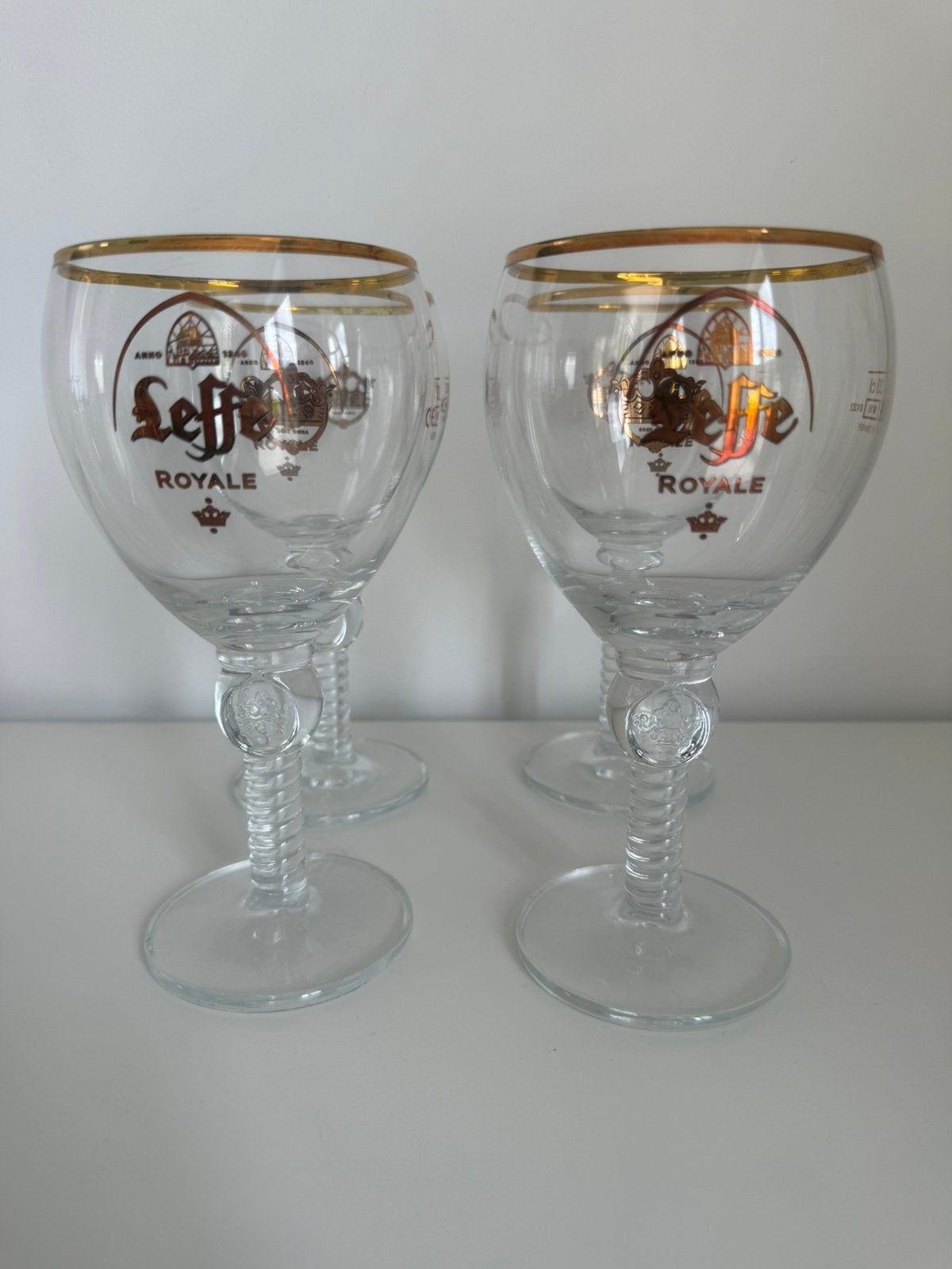 Verres à bières Leffe et Maredsous, Collections, Enlèvement, Comme neuf, Verre ou Verres, Leffe