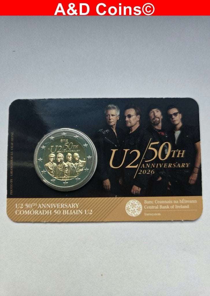 Ierland 2 Euro Coincard 2026, Timbres & Monnaies, Enlèvement ou Envoi, Irlande, 2 euros, Monnaie en vrac