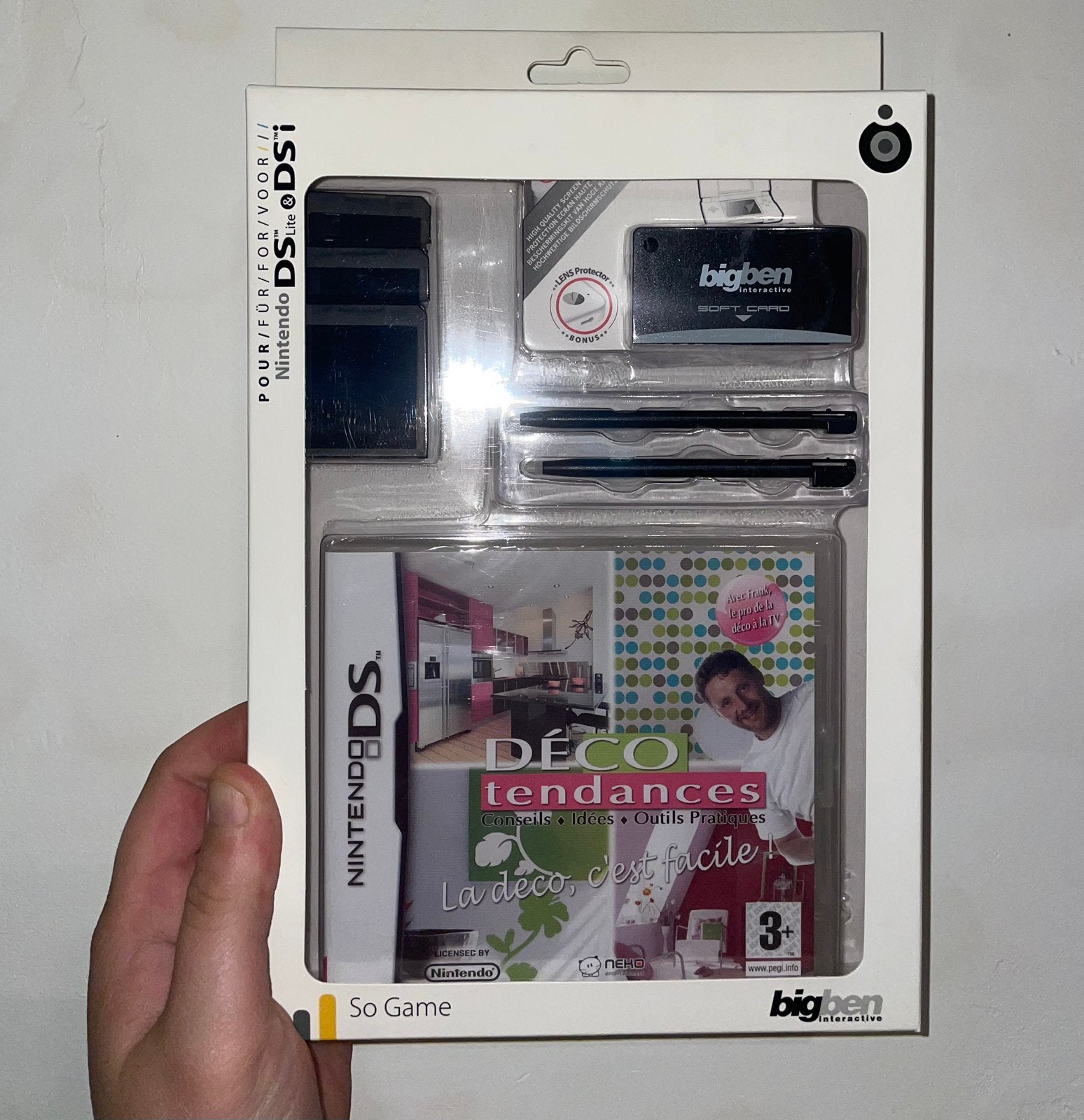 Pack jeu deco tendances, Consoles de jeu & Jeux vidéo, Consoles de jeu | Nintendo Portables | Accessoires, Comme neuf, Dsi, Enlèvement ou Envoi