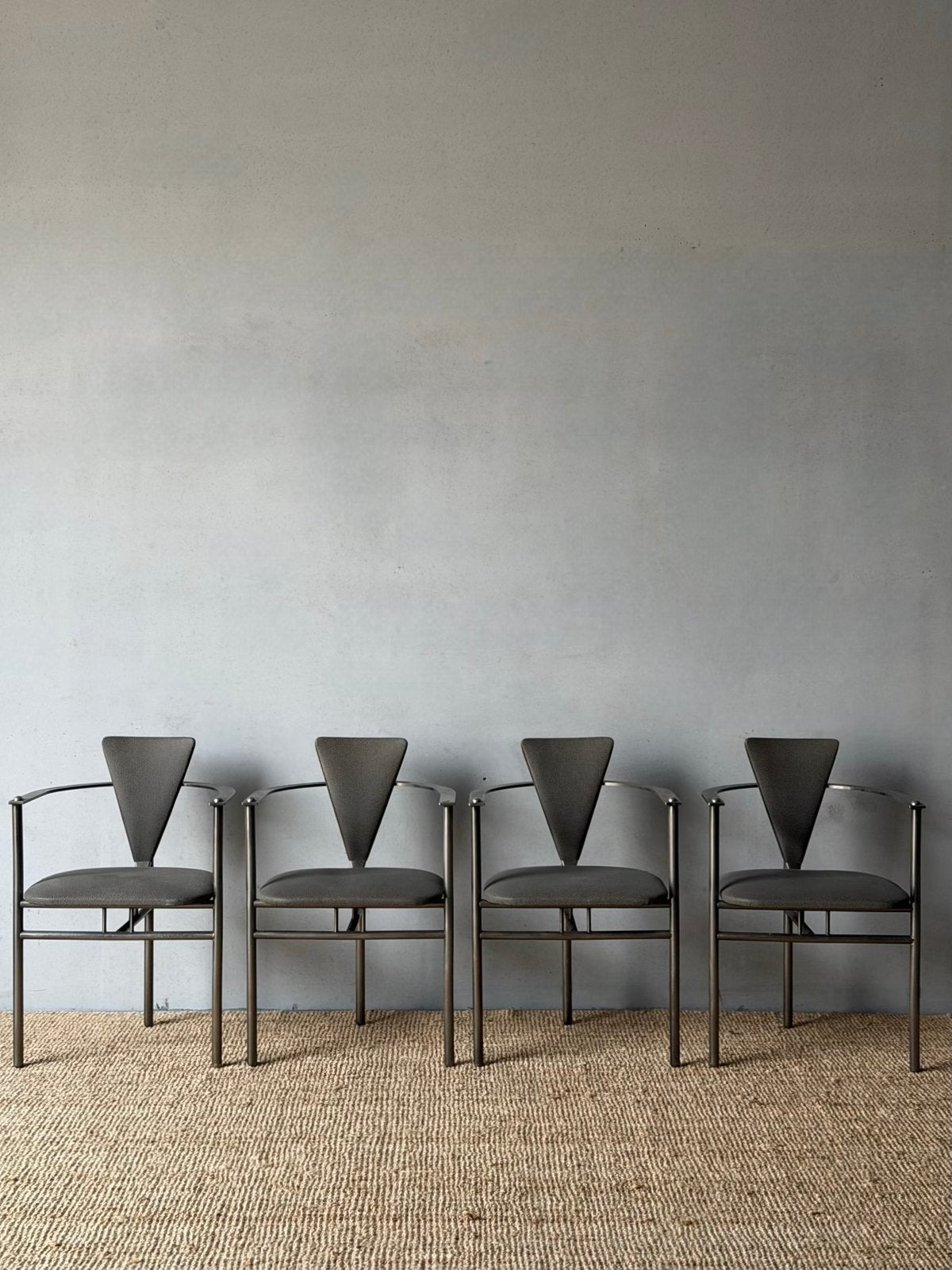 Set van 4 Vintage design Philippe Starck stoelen, 1980, Ophalen, Zo goed als nieuw
