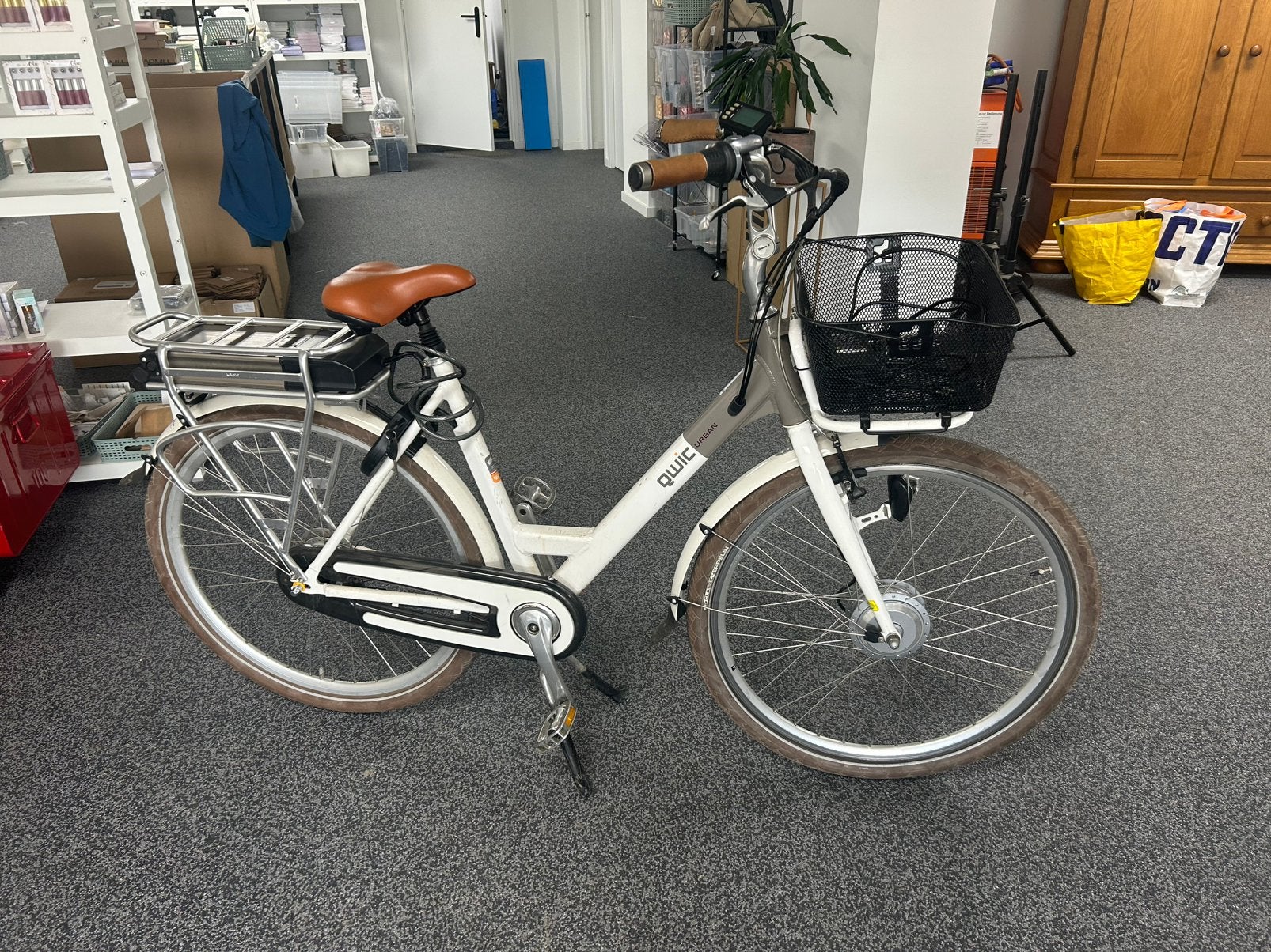 Qwiq urban e-bike, Ophalen, Gebruikt, Minder dan 30 km per accu, Qwic