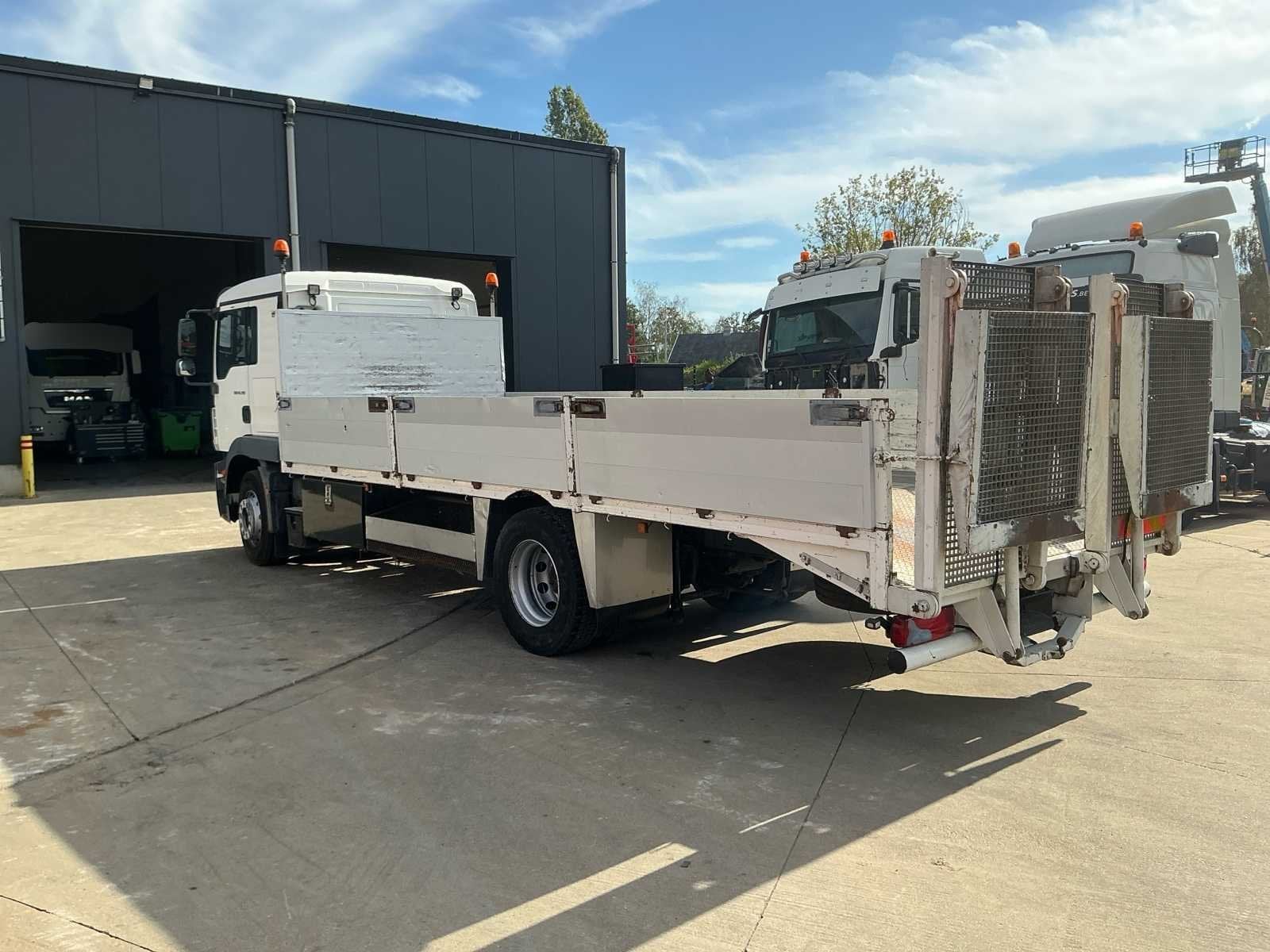 2010 MAN TGM 18.290 4x2 Vrachtwagen met Open Laadbak en Hydr, Auto's, Euro 5, Bedrijf, Te koop, MAN