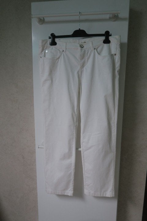 Broek nieuw wit Blumarine mt 44 (it 48), Kleding | Dames, Blumarine, Wit, Maat 42/44 (L), Nieuw