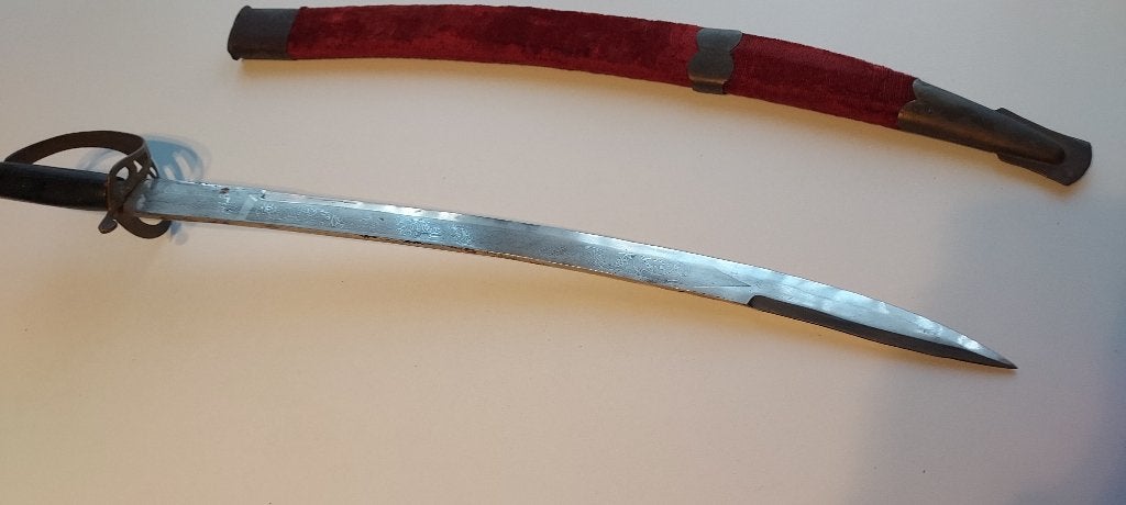 oude sabel uit India, Antiek en Kunst, Verzenden