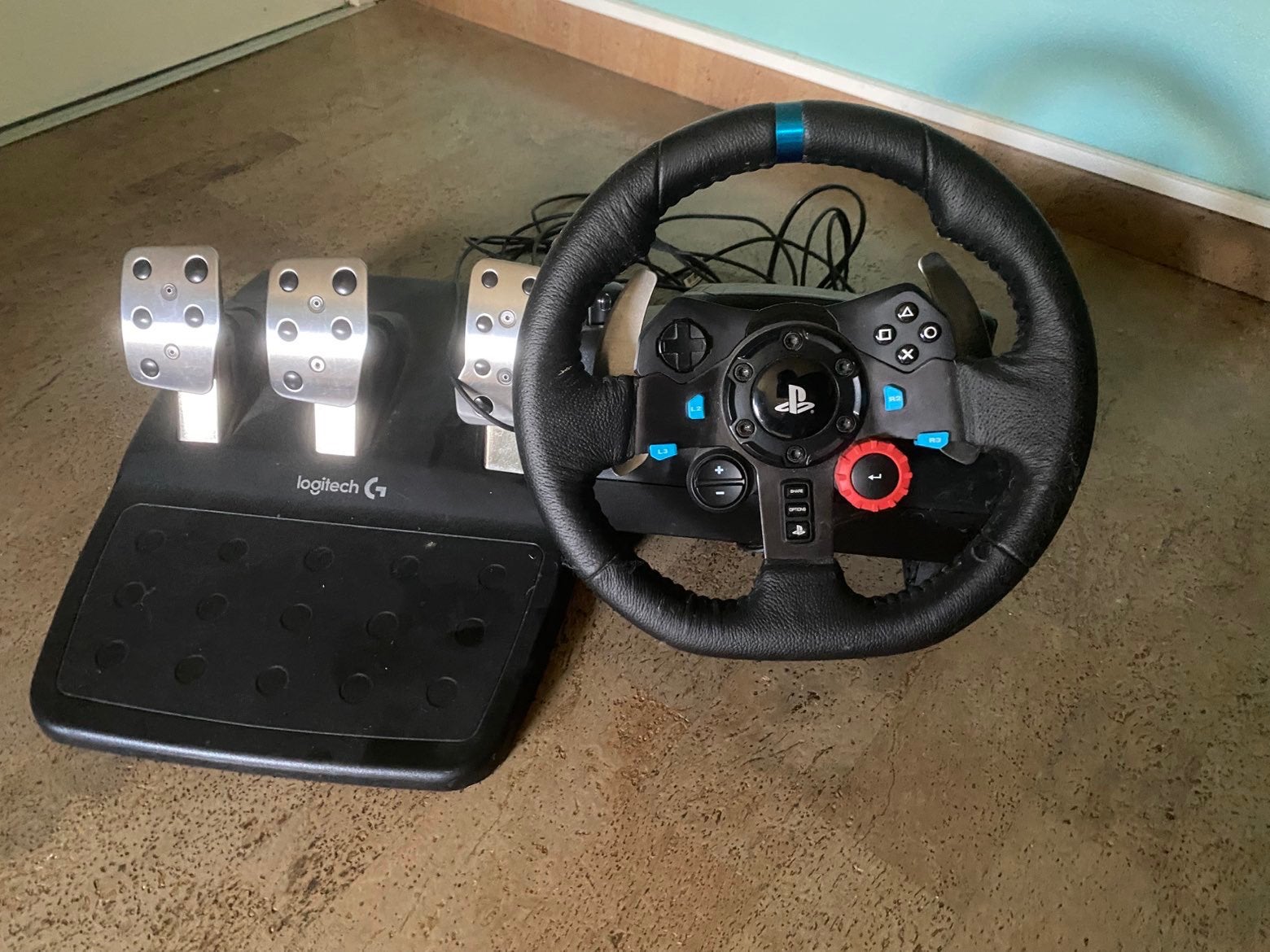 logitech game stuur., Ophalen, Zo goed als nieuw