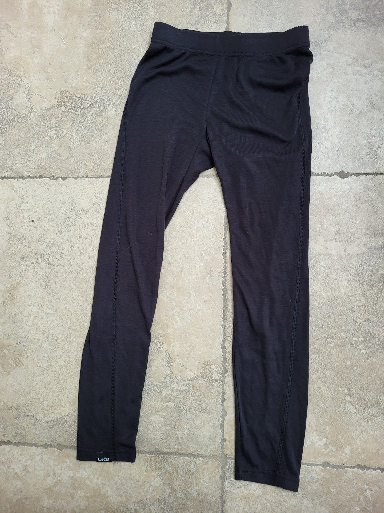 Zwarte thermische broek mt 140, Kinderen en Baby's, Broek, Jongen of Meisje, Ophalen of Verzenden, Zo goed als nieuw
