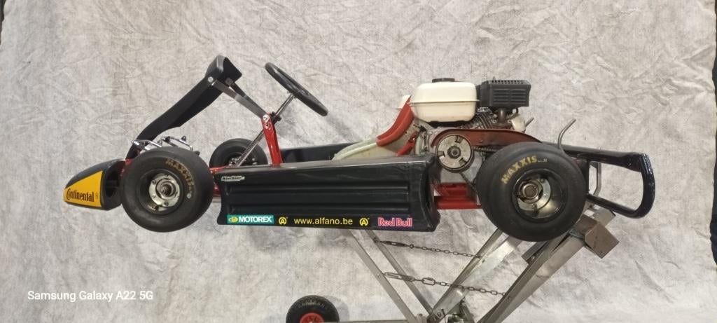 JB-Kart met 2 x origineel Honda GX 160, Sport en Fitness, Karting, Ophalen, Zo goed als nieuw, Kart