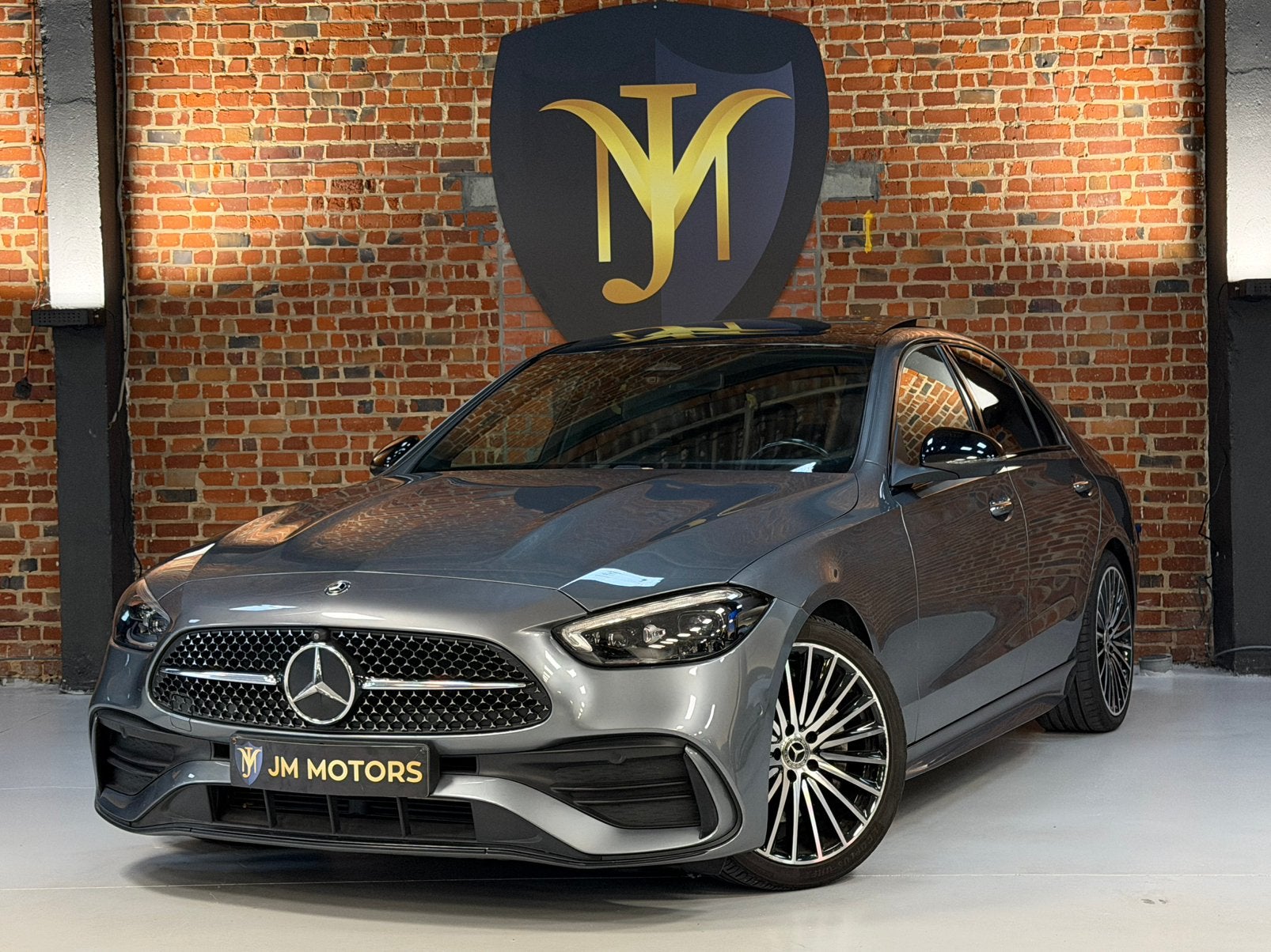 Pack Mercedes C220d AMG | Caméra 360 | Panodak | Full LED, Autos, Cuir, Argent ou Gris, Achat, Euro 6