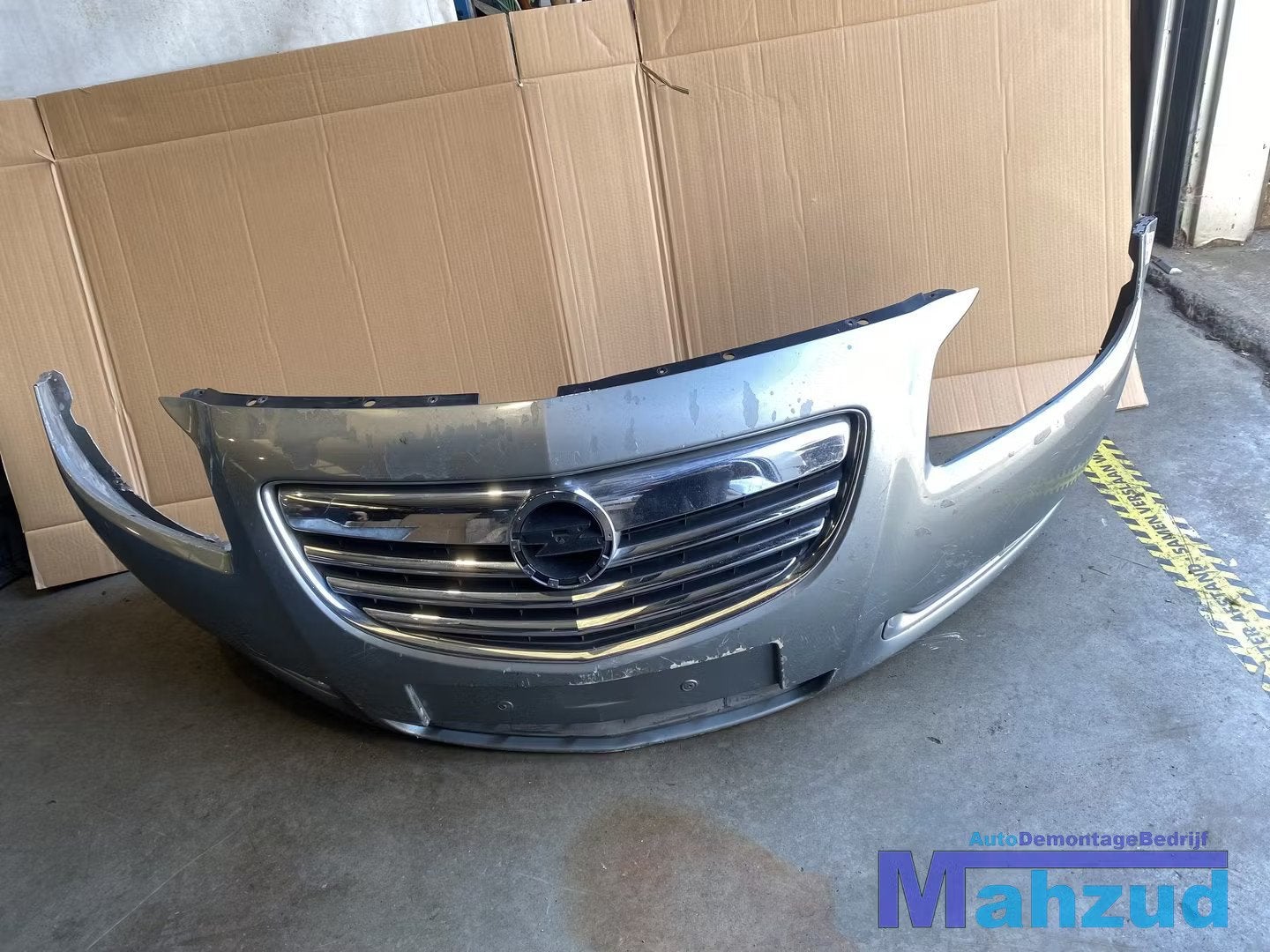 OPEL INSIGNIA A grijs voorbumper bumper voor 2008-2017, Gebruikt, Voor, Opel Automobile GmbH, Kontakt@opel-infoservice.de