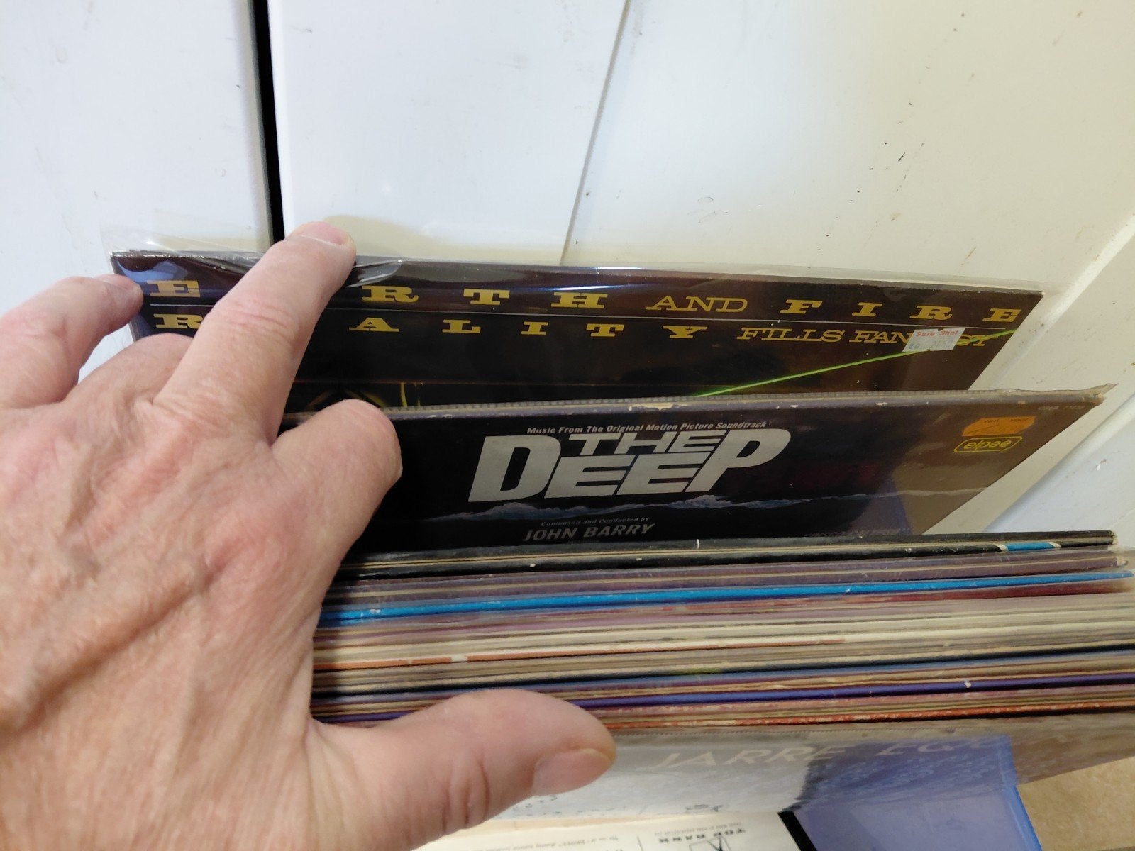 13 lp's vinyl, Ophalen