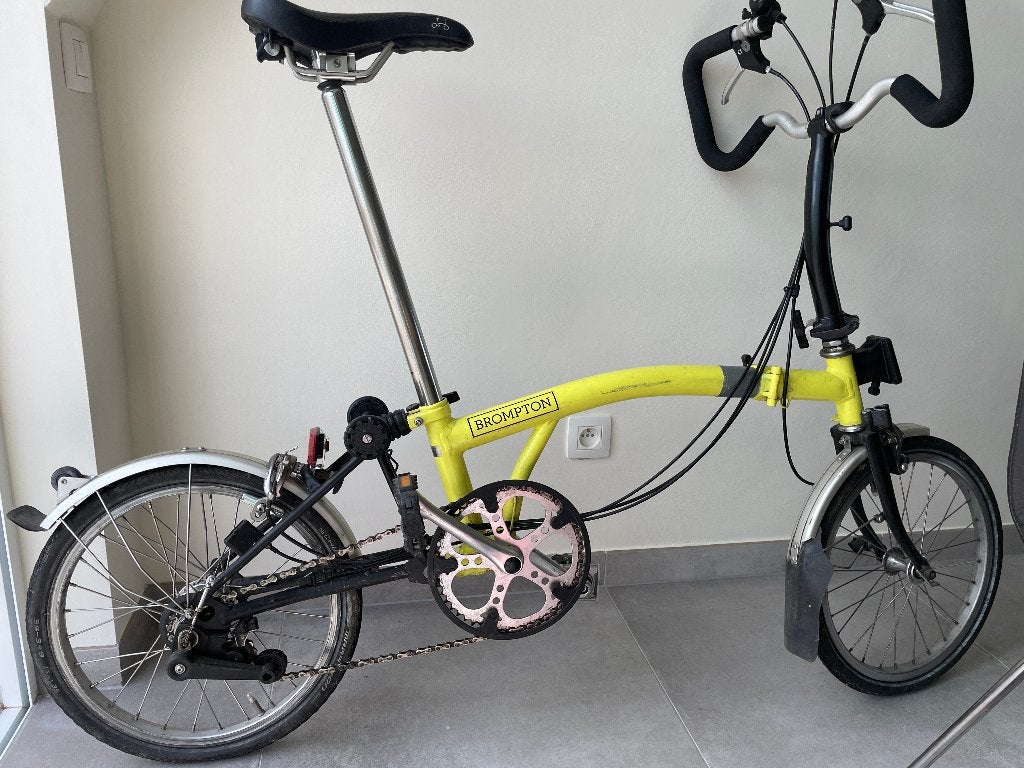 BROMPTON 6 VERSNELLINGEN, Fietsen en Brommers, Ophalen, Totaal opvouwbaar, Brompton, Versnellingen