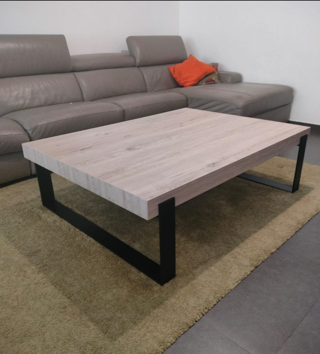 Te koop: salon- en eettafel (zonder stoelen), Huis en Inrichting, Tafels | Salontafels, Ophalen
