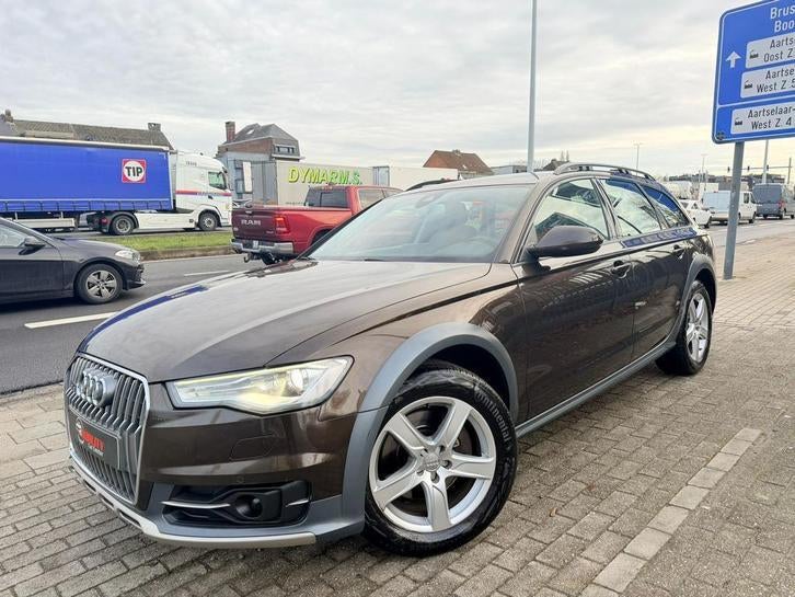 Audi A6 Allroad Quattro 2015 Euro6b 3.0TDI V6 Luchtveren, Autos, Cuir, Achat, Euro 6, Entreprise