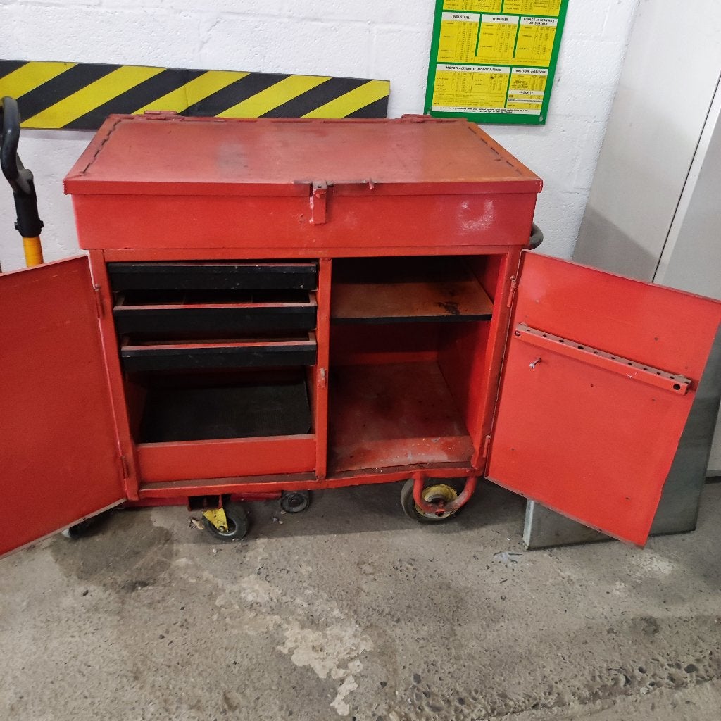 servante outils industriel, Enlèvement