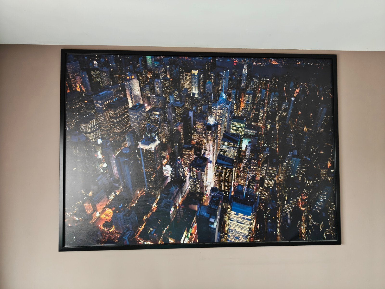 IKEA PREMIÄR canvas NYC City Lights - 200 x 140 cm, Ophalen