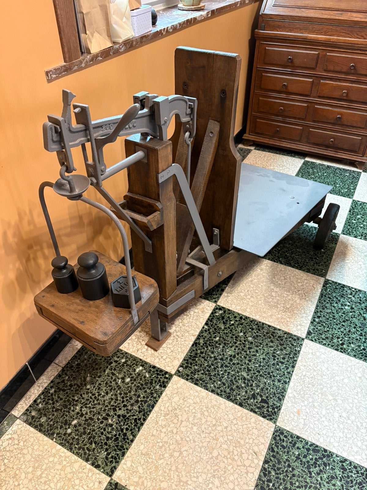 Bascule de ferme, Enlèvement, Utilisé