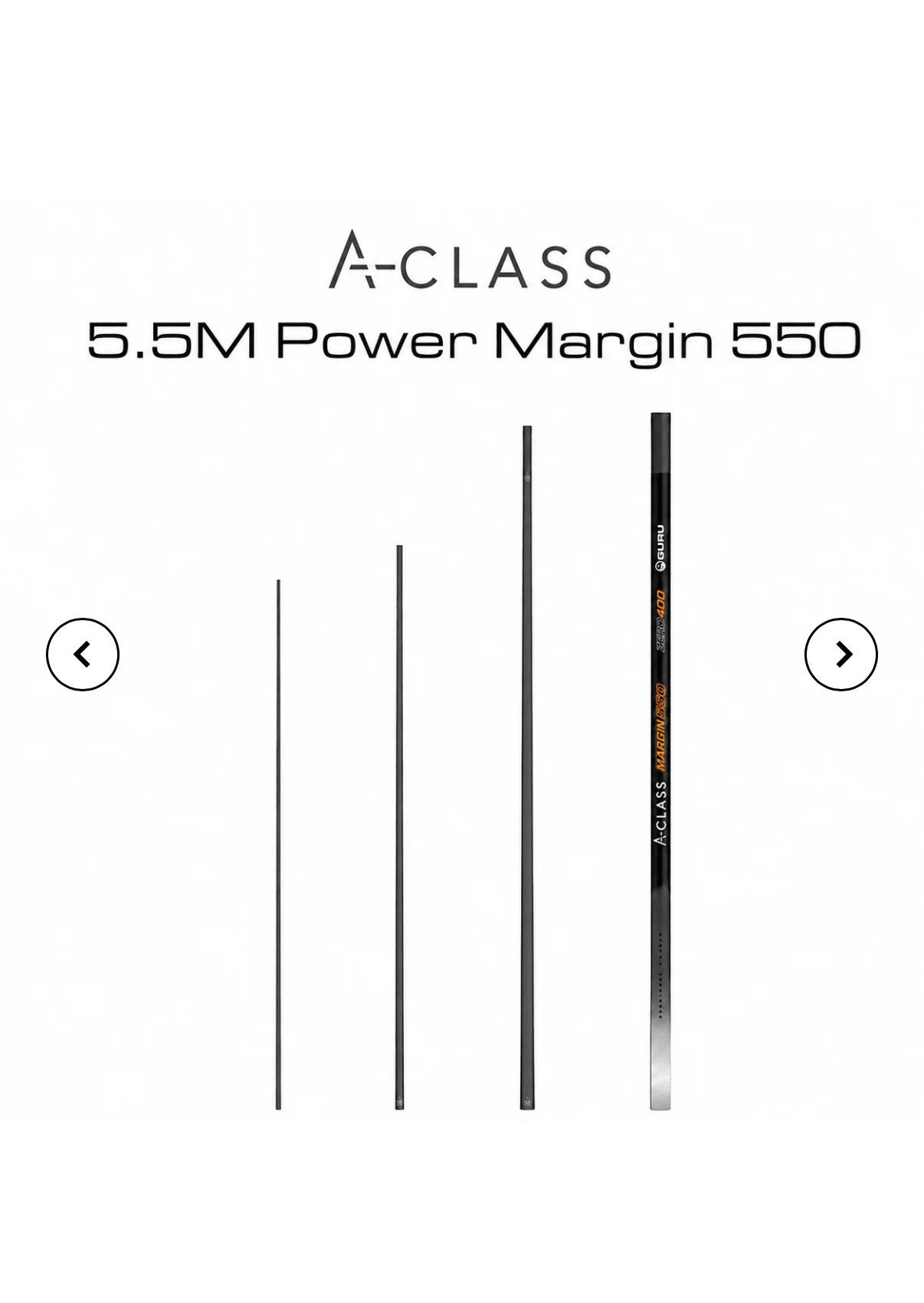 Guru margin a class 5,5m 2 stuks, Watersport en Boten, Ophalen, Nieuw