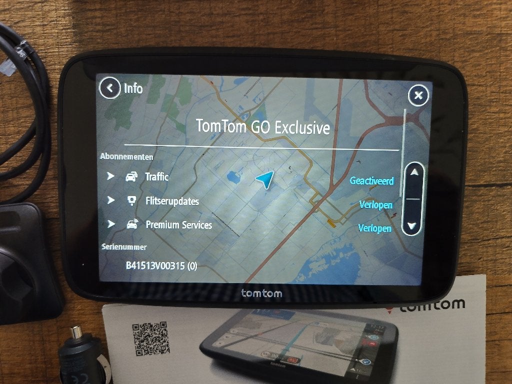 TomTom Go Exclusive Premium Pack 7 Inch Navigatie World Maps, Ophalen of Verzenden