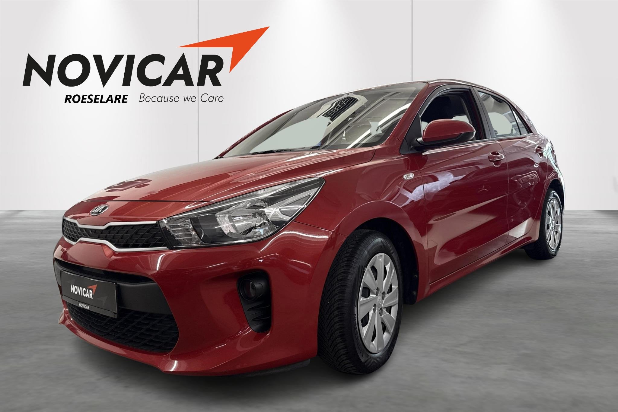 Kia Rio Navi Edition 1.2, Autos, Kia, Rouge, Euro 6, 4 cylindres, 1110 kg