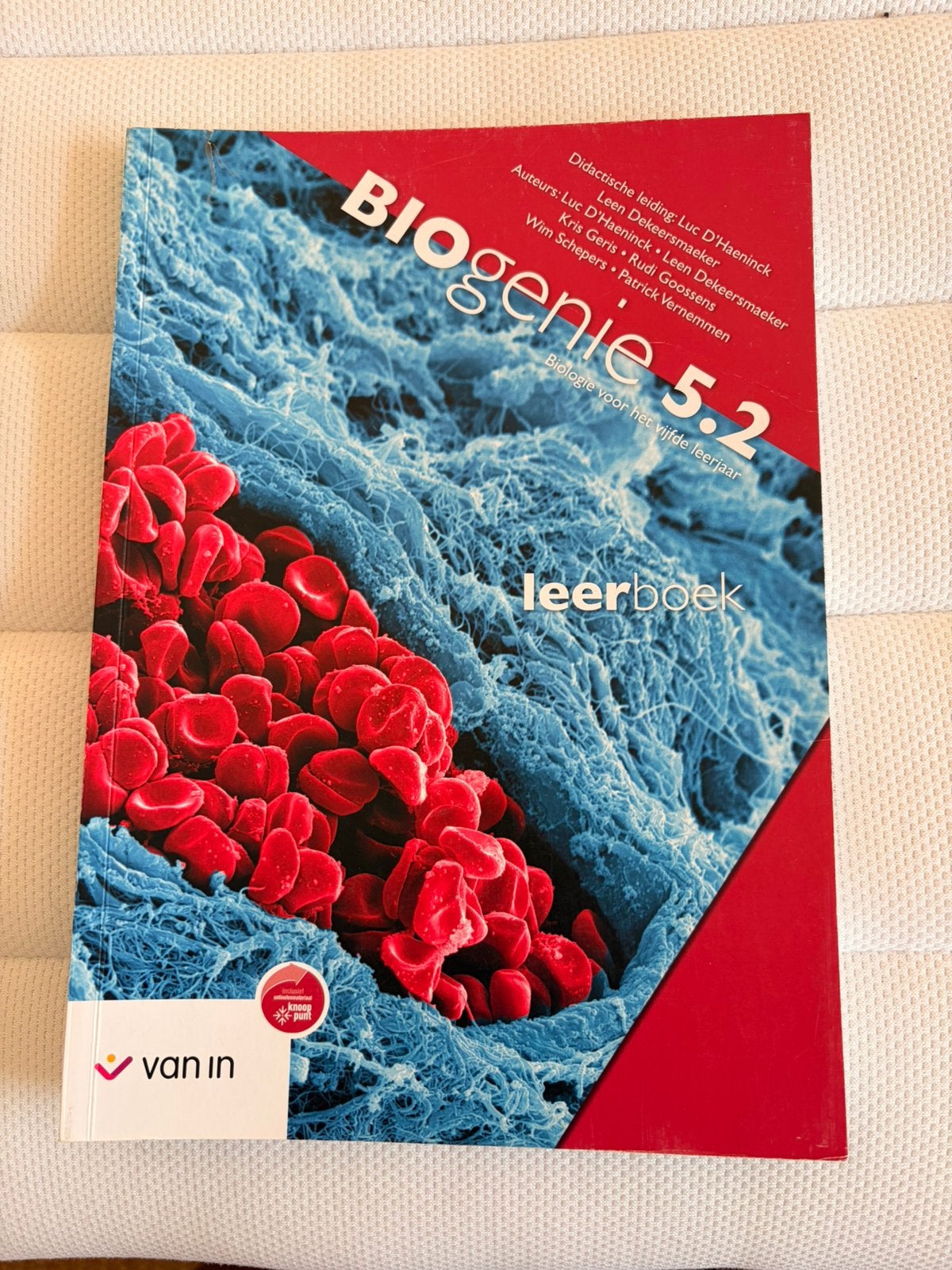 Biogenie 5.2 Leerboek Biologie 5e middelbaar, Ophalen of Verzenden, ASO, Biologie