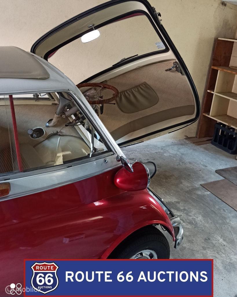 BMW Isetta 250 | 1957 | Route 66 Auctions, Achat, Entreprise, Boîte manuelle, Autre carrosserie