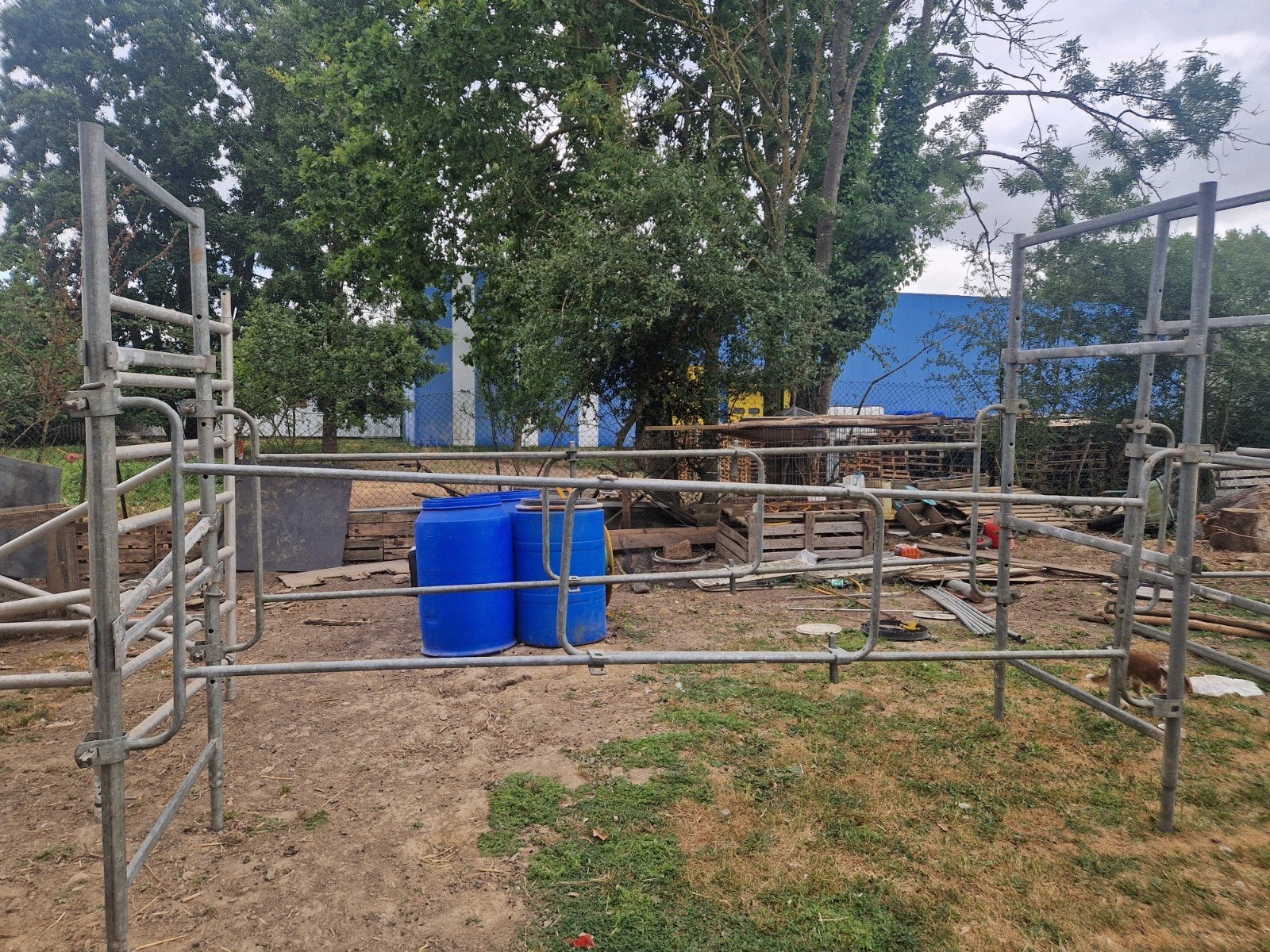 Échafaudages tubulaires, Enlèvement, Aluminium