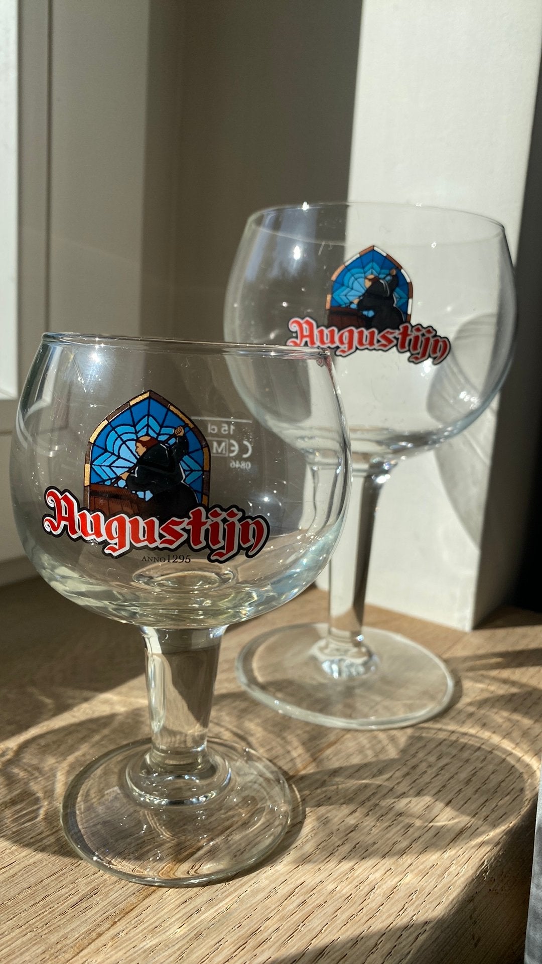 BierGlazen augustijn, Ophalen, Nieuw, Glas of Glazen, Duvel