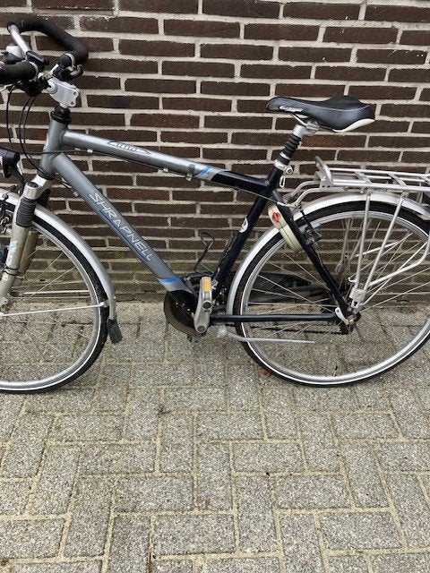 Herenfiets, Gebruikt, Velgrem, Versnellingen, 53 tot 57 cm