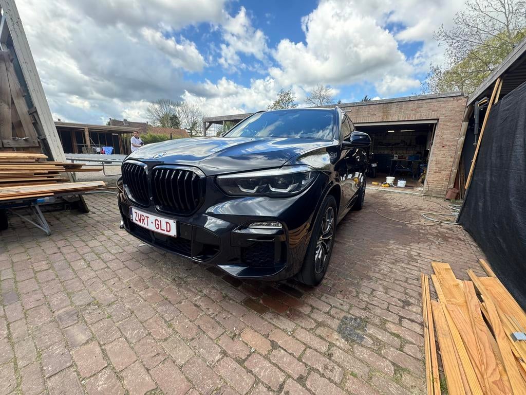 Bmw x5 30d 2019 m pakket, Auto's, BMW, Automaat, Blauw, Leder, Diesel
