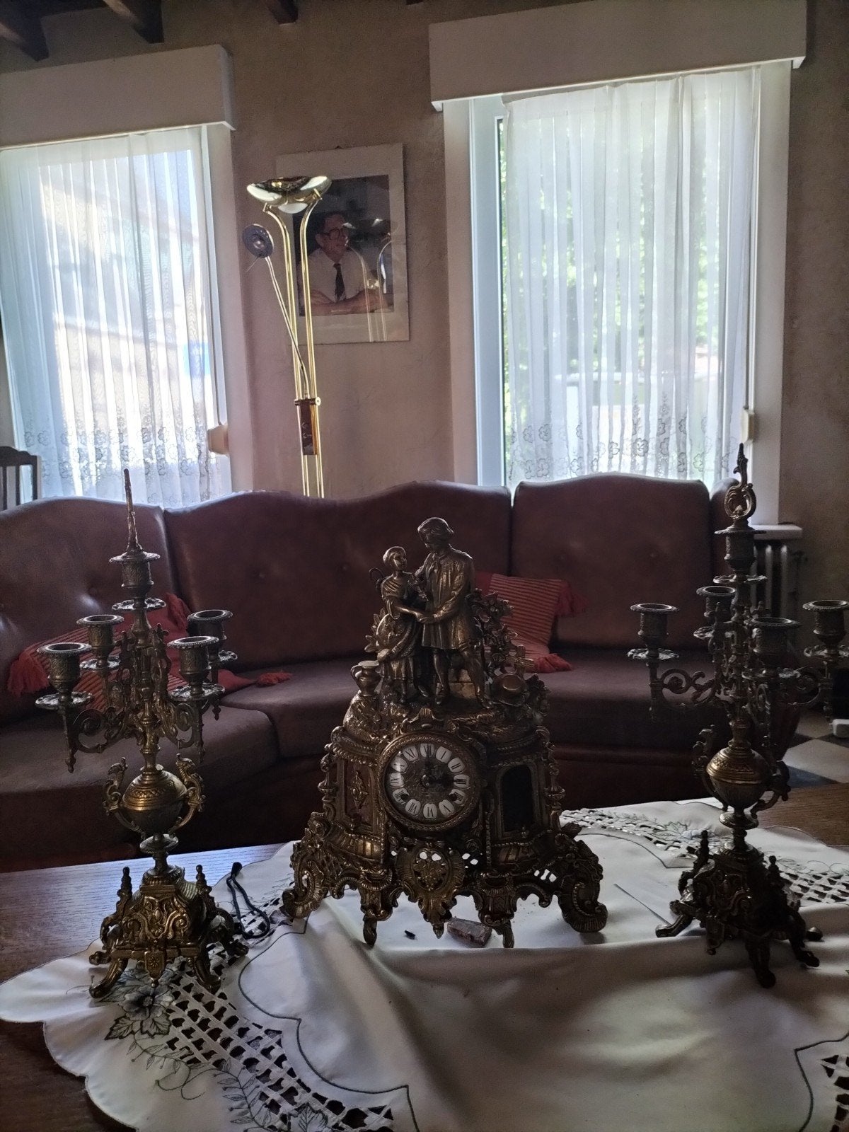 Set de cheminée, Enlèvement